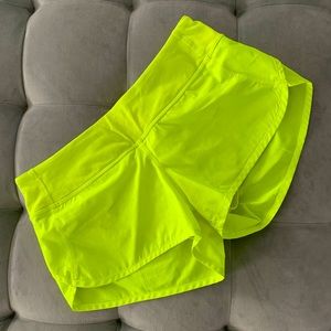 Lululemon Speed Shorts 6 Ray